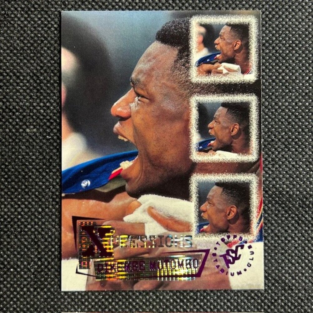 1995-96 Topps Stadium Club #351 Dikembe Mutombo Xpressions Denver Nuggets MINT